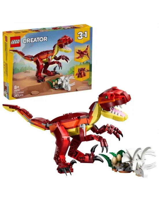 31379 Lego Creator 3in1 Vahşi Dinozor 283 Parça +8 Yaş