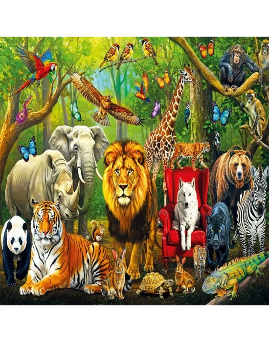 31504 Forest Anımals 100 Parça Puzzle
