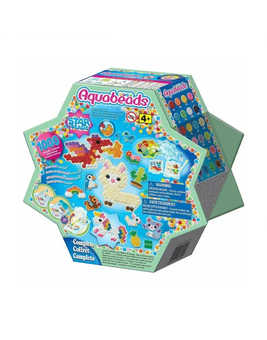 31601 Aquabeads Starbead Başlangıç Seti 1000 Parça Boncuk +4 Yaş