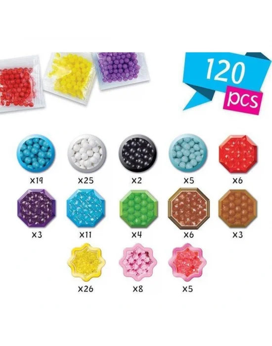 31725 Aquabeads Mini Yaratıcı Set 120 Parça +4 Yaş