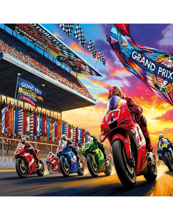 31753 Motor Racing 50 Parça Puzzle