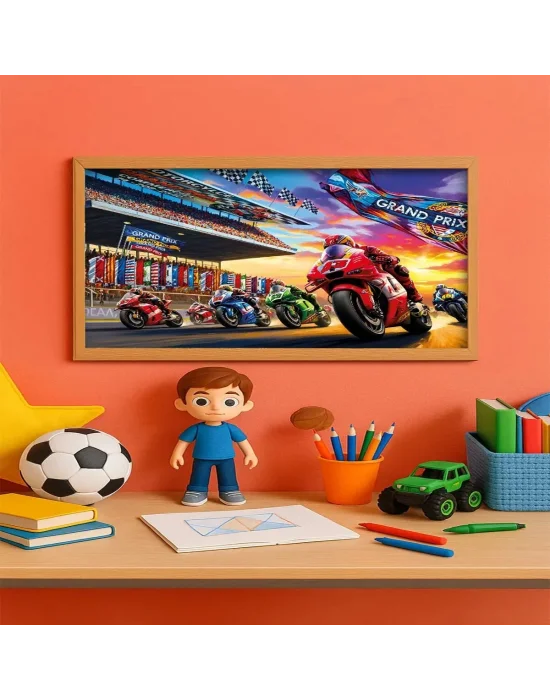 31753 Motor Racing 50 Parça Puzzle