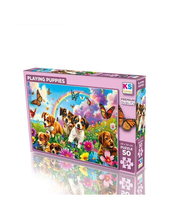 31754 Playıng Puppıes 50 Parça Puzzle