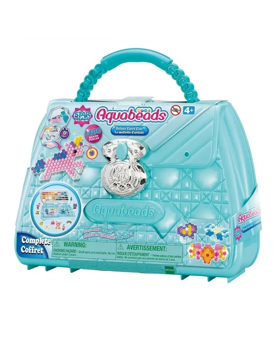 31914 Aquabeads Çantalı Delüks Set 1400 Parça +4 Yaş