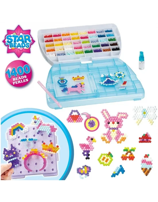31914 Aquabeads Çantalı Delüks Set 1400 Parça +4 Yaş