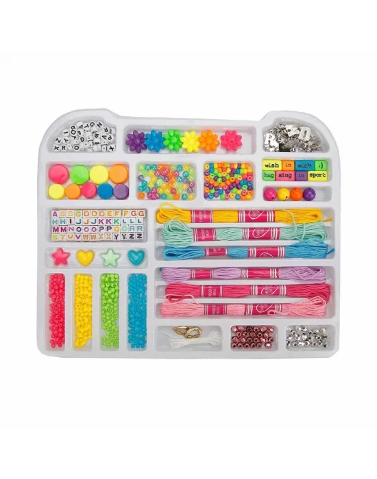 3319 Mesajlı Boncuklar Takı Tasarım Seti -sunman