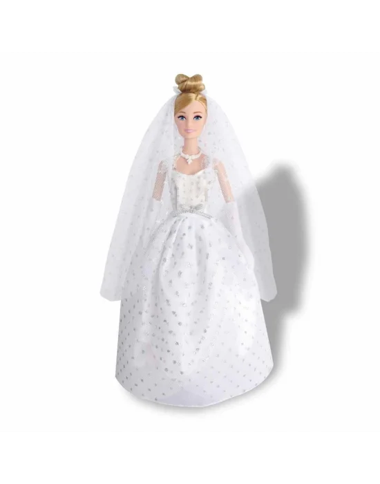 3381 Sun-rst-sıs-gelinlikli Manken Bebek Alisha 29 Cm - Sunman