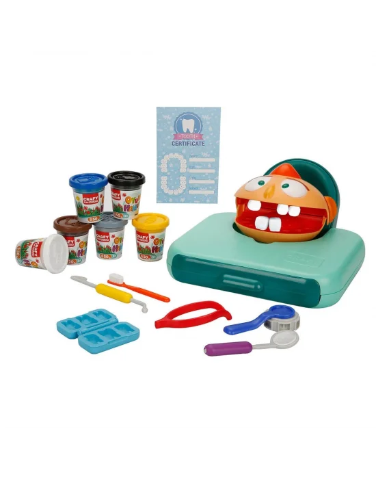 3455 Crafy Dr. Toothy Oyun Hamuru Seti 15 Parça -sunman