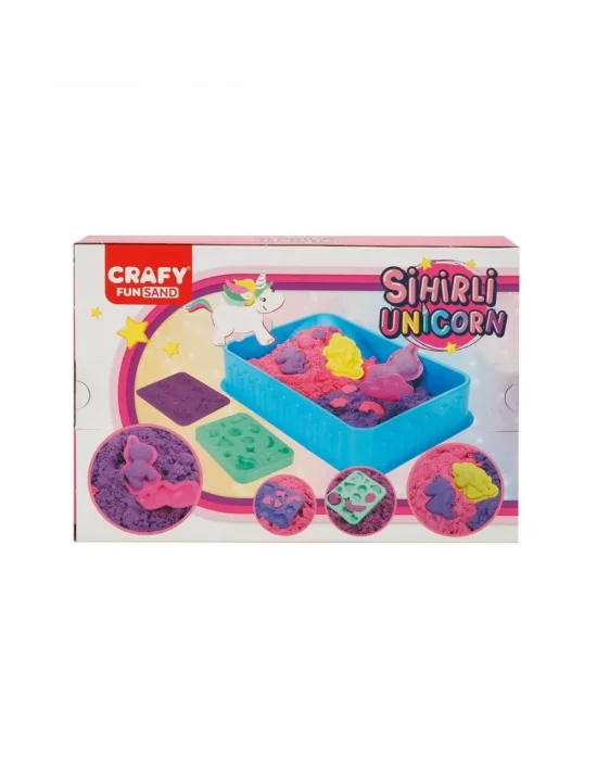 3471 Crafy Sihirli Unicorn Oyun Kumu Seti 250 G
