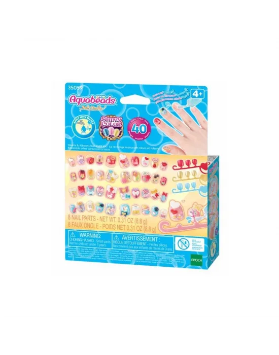 35059 Aquabeads Kalpler Ve Kurdeleler - Yedek Tırnak Paketi +4 Yaş