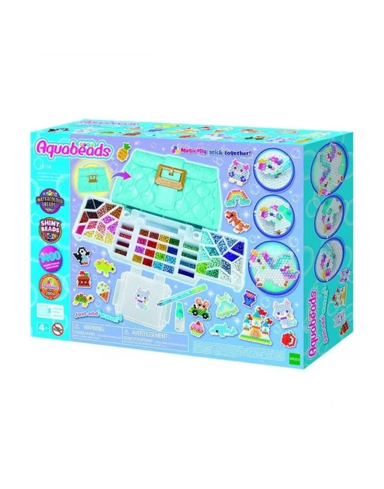 35114 Aquabeads Tasarımcı Çantası 1400 Parça +4 Yaş