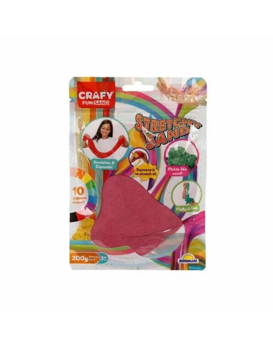 3602 Crafy Streç Oyun Kumu Pembe 200 G -sunman