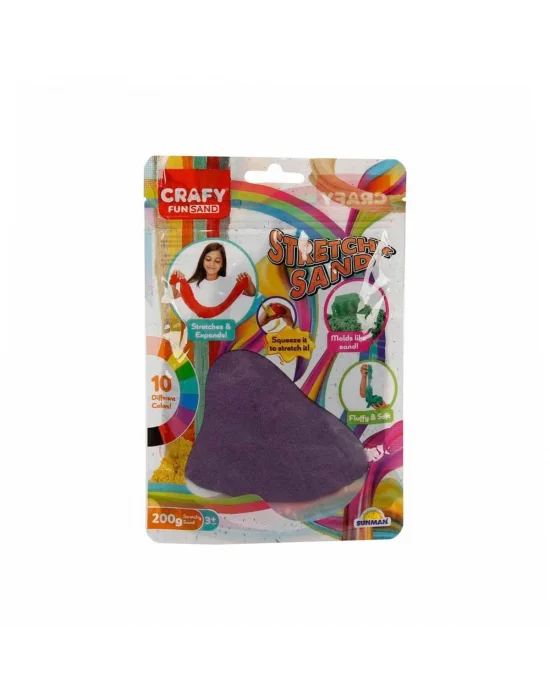 3603 Crafy Streç Oyun Kumu Mor 200 G -sunman