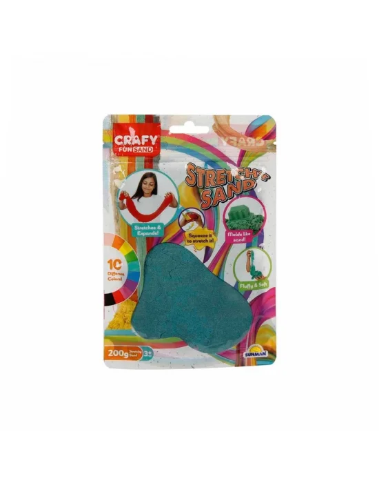 3606 Crafy Streç Oyun Kumu Turkuaz 200 G -sunman