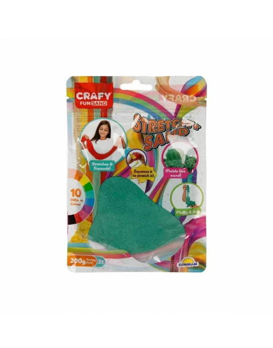 3608 Crafy Streç Oyun Kumu Yeşil 200 G