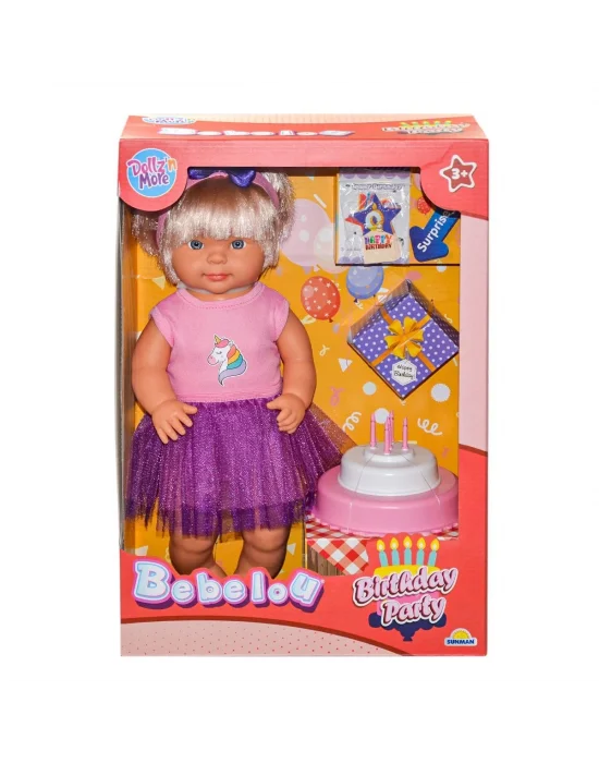 40021 Bebelou Doğum Günü Bebek 40 Cm