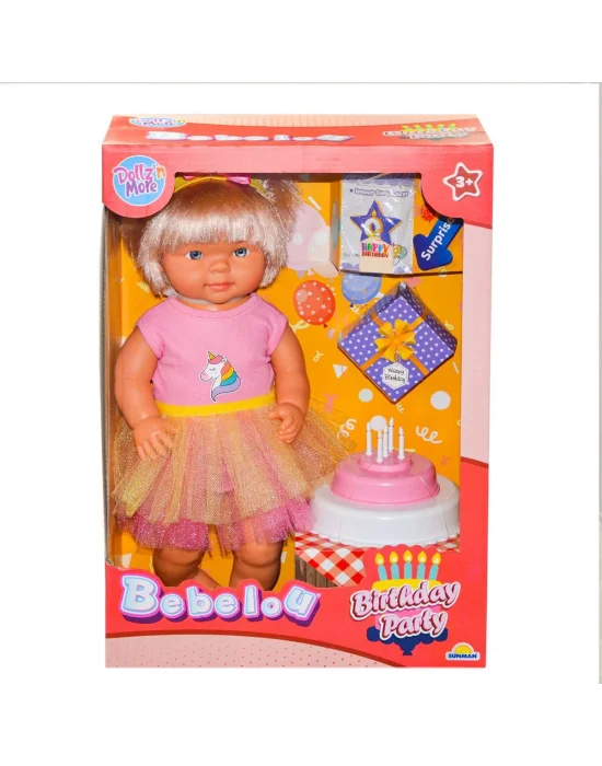 40021 Bebelou Doğum Günü Bebek 40 Cm