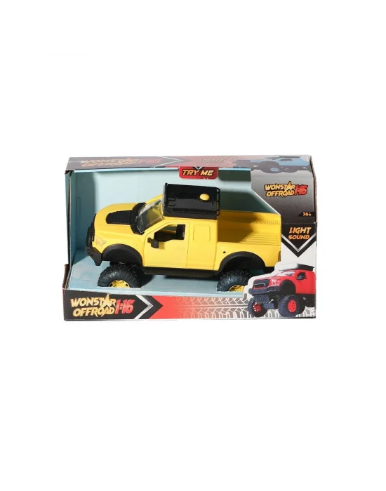 4016 Sesli Ve Işıklı Wonstar Offroad  Araba 1:16  -zuzutoys