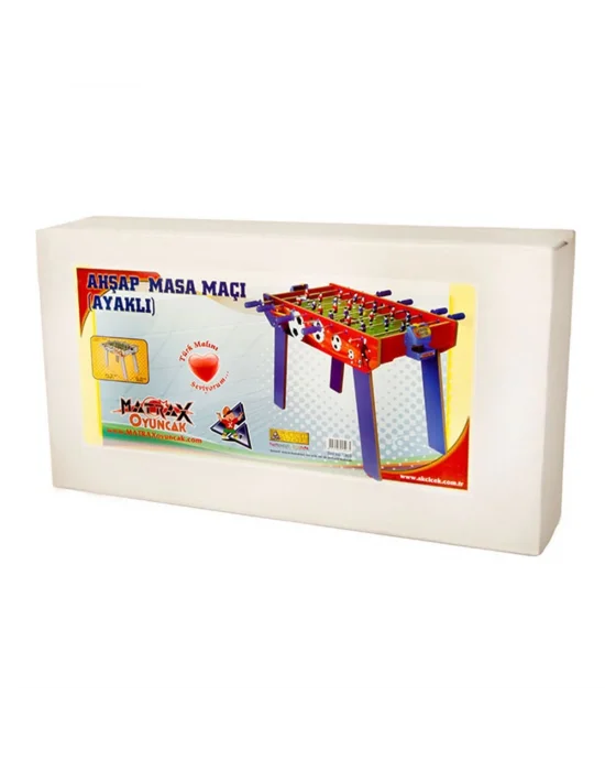 403 Ayaklı Ahşap Masa Maçı