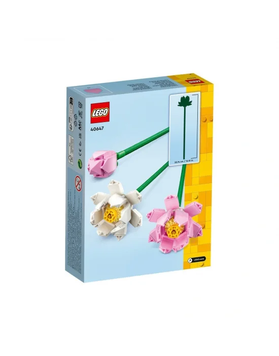 40647 Lego® Botanicals Lotus Çiçekleri 220 Parça +8 Yaş