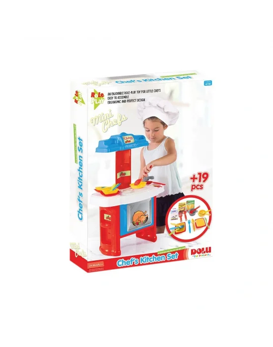 4118  Şefin Mutfak Seti -dolu