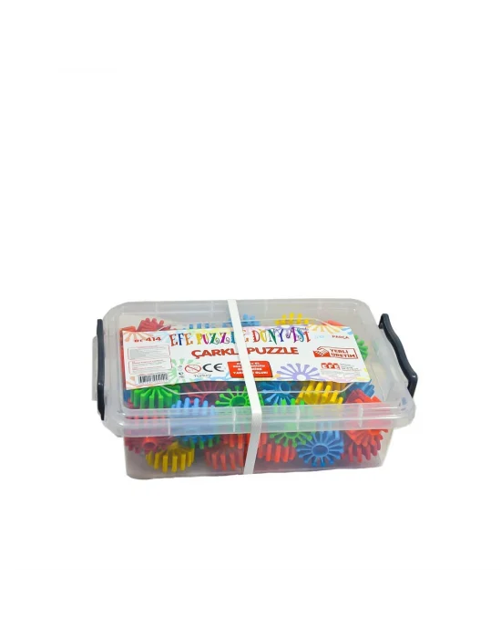 414 Kut.60 Parça Çarklı Puzzle
