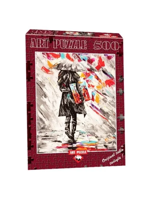4165 Art Puzzle Sanat Eleştirmeni 500 Parça Puzzle