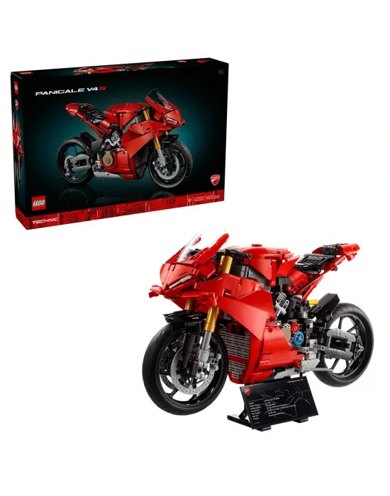 42202 Lego Technic Ducati Panigale V4 S Motosiklet 1603 Parça +18 Yaş