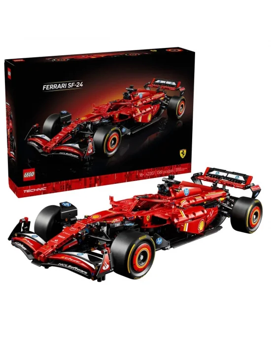 42207 Lego Technic Ferrari Sf-24 F1 Araba 1361 Parça +18 Yaş