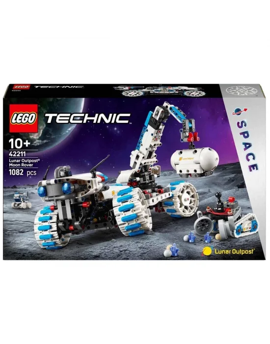 42211 Lego Technic Lunar Outpost Ay Gezgini Uzay Aracı 1082 Parça +10 Yaş