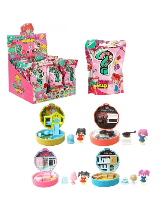 4255 Sun-rst-figür Mini Figür Eğlence Dünyası Sürpriz Paket 18d