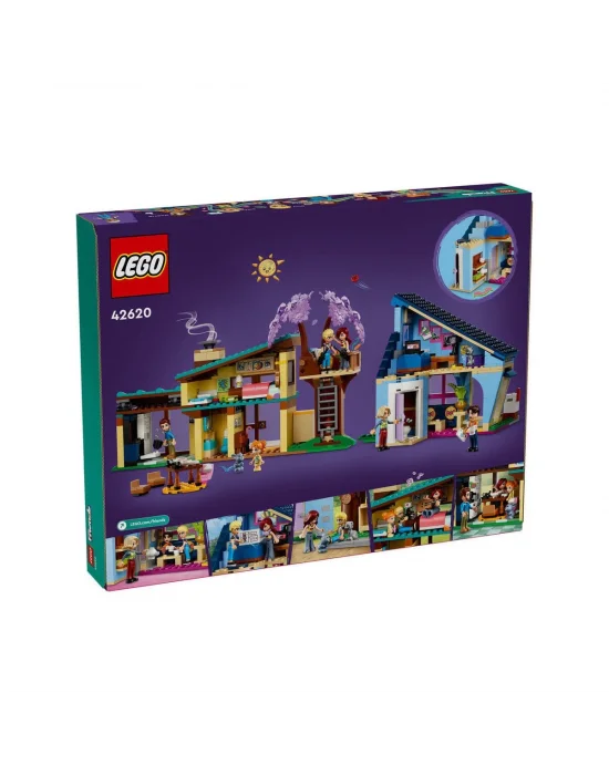 42620 Lego® Friends Olly Ve Paisleynin Aile Evleri 1126 Parça +7 Yaş