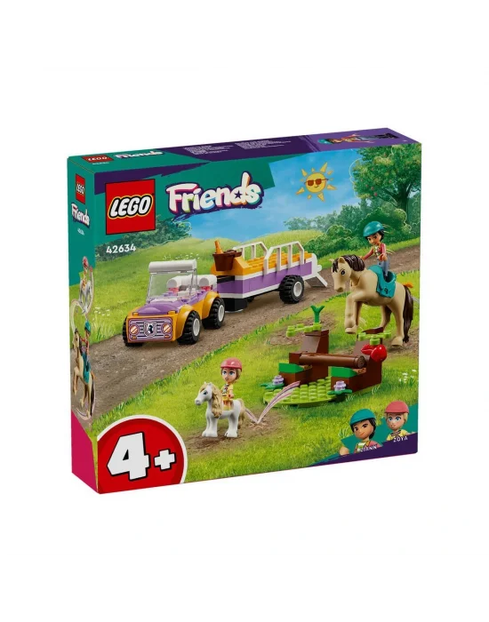 42634 Lego® Friends At Ve Midilli Römorku 105 Parça +4 Yaş