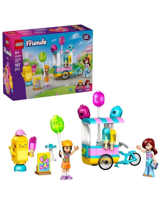 42692 Lego Friends Dondurma Ve Balon Standı 107 Parça +6 Yaş
