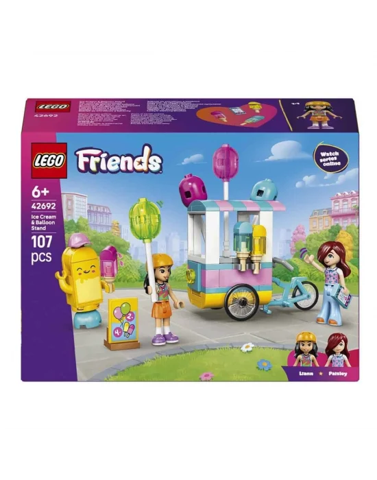 42692 Lego Friends Dondurma Ve Balon Standı 107 Parça +6 Yaş
