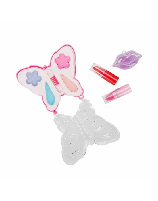 4276 Pretty Pinky Kelebek Mini Makyaj Seti -sunman