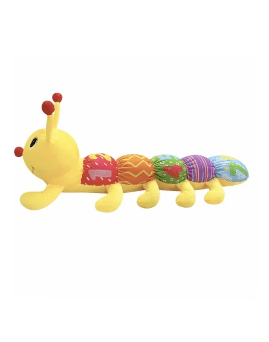 4314 Desenli Peluş Tırtıl 50 Cm -selay Oyuncak