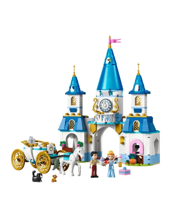 43275 Lego Disney Prensesi Sindirellanın Şatosu Ve At Taşıyıcı 596 Parça +6 Yaş