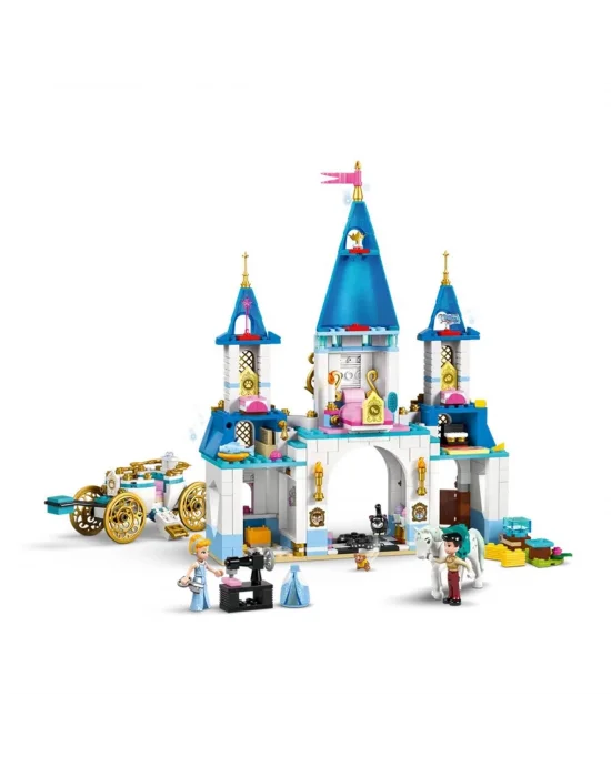 43275 Lego Disney Prensesi Sindirellanın Şatosu Ve At Taşıyıcı 596 Parça +6 Yaş