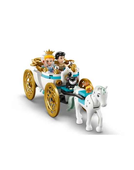 43275 Lego Disney Prensesi Sindirellanın Şatosu Ve At Taşıyıcı 596 Parça +6 Yaş
