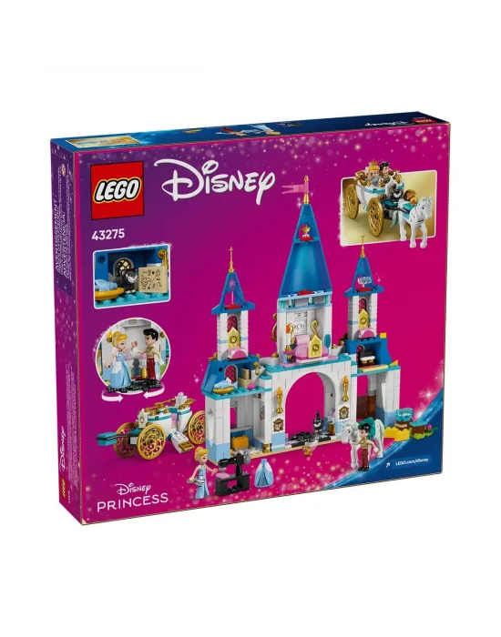 43275 Lego Disney Prensesi Sindirellanın Şatosu Ve At Taşıyıcı 596 Parça +6 Yaş
