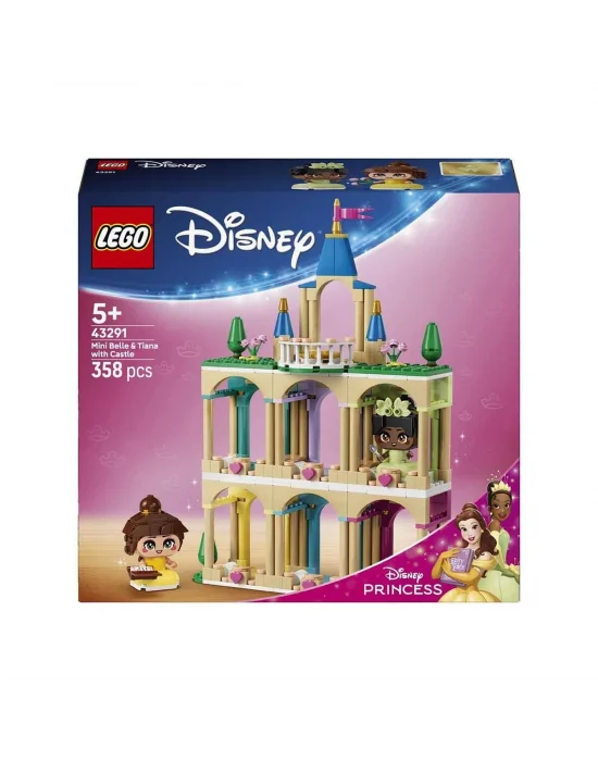 43291 Lego Disney Princess Disney Şatosu İle Mini Belle Ve Mini Tiana 358 Prç +5