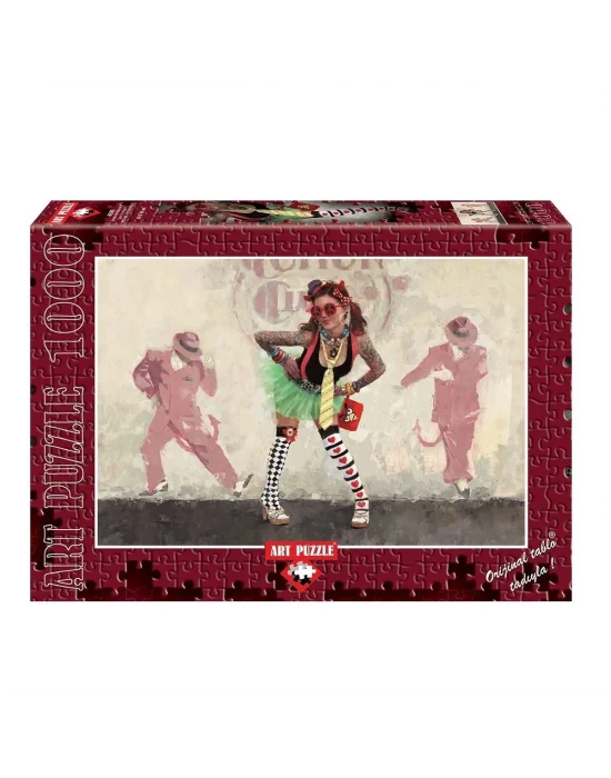 4355 Art Puzzle Şeytan Mı? Melek Mi? 1000 Parça Puzzle