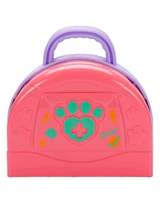 4368 2in1 Çantalı Evcil Hayvan Veteriner Seti Sürpriz Paket