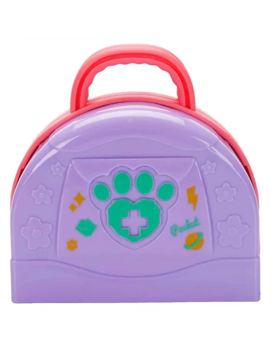 4368 2in1 Çantalı Evcil Hayvan Veteriner Seti Sürpriz Paket