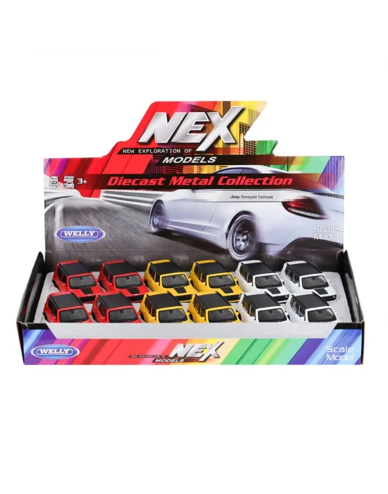 43736 Welly Çek Bırak Jeep Renegade Trail -karsan Oyuncak