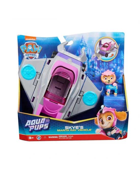 44669 Sun-spm-figür Set Paw Patrol AQua Temalı Araç Skye