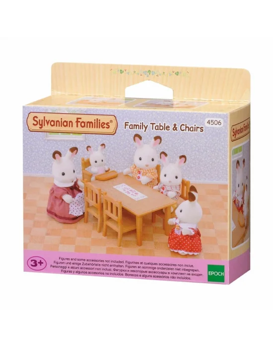4506 Sylvanian Families Yemek Masası Seti - Figürler Ayrı Satılır +3 Yaş