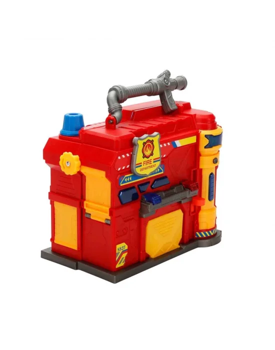 4539 Maxx Wheels Sesli Ve Işıklı Garaj Seti İnşaat Garajı -sunman