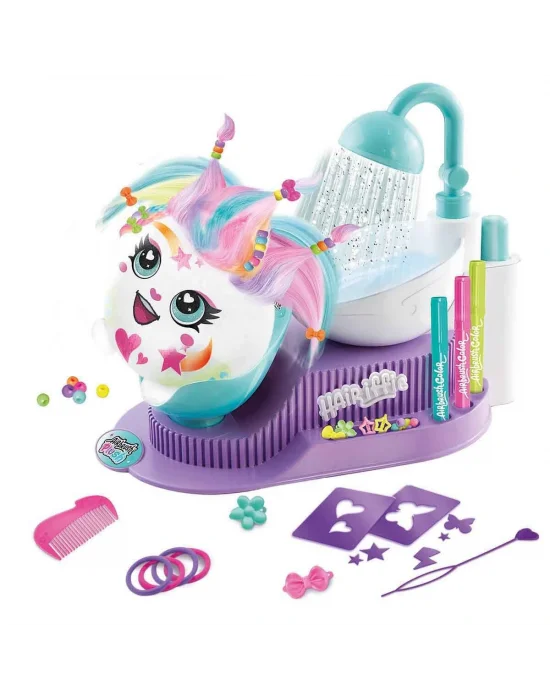 45544 Sun-cnl-hobi Set Aırbush Peluş Haır Iffıc Haır Style Salon B O